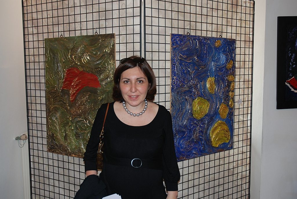 Sonia Vangi alla mostra Matrix