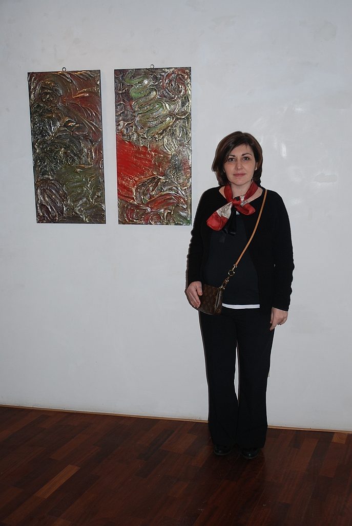 Sonia Vangi alla mostra personale Sogno